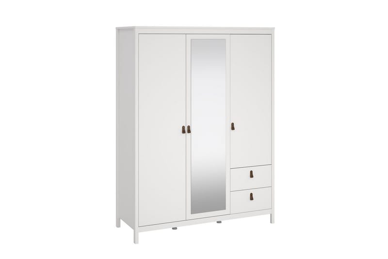 Vallvidera Garderob 150x199 cm - Vit - Förvaring - Sko- & klädförvaring - Garderober & garderobssystem