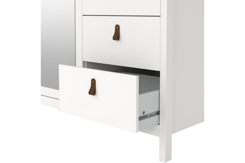 Vallvidera Garderob 150x199 cm - Vit - Förvaring - Sko- & klädförvaring - Garderober & garderobssystem