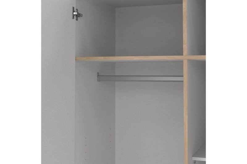 Vandana Garderob 99x200 cm - Brun - Förvaring - Sko- & klädförvaring - Garderober & garderobssystem