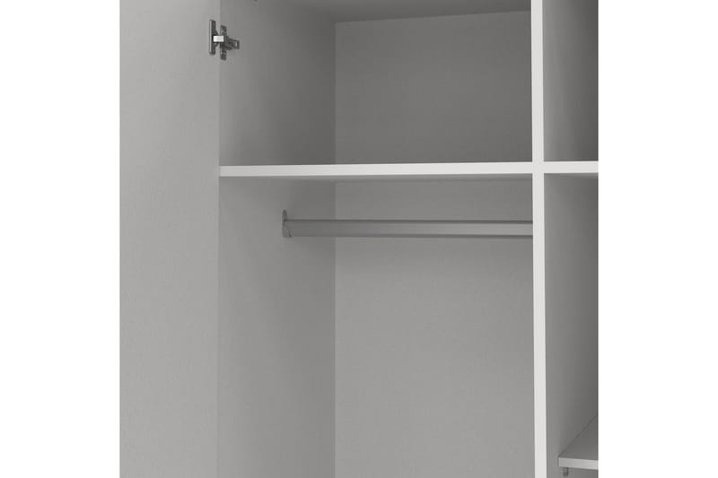 Vandana Garderob 99x200 cm - Vit - Förvaring - Sko- & klädförvaring - Garderober & garderobssystem