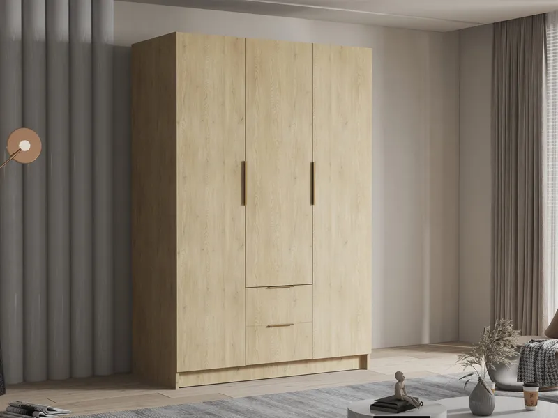 Varros Garderob 150x216 cm - Brun - Förvaring - Sko- & klädförvaring - Garderober & garderobssystem