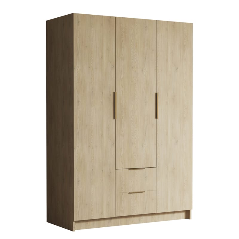 Varros Garderob 150x216 cm - Brun - Förvaring - Sko- & klädförvaring - Garderober & garderobssystem