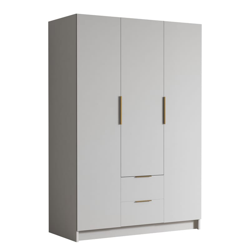 Varros Garderob 150x216 cm - Vit - Förvaring - Sko- & klädförvaring - Garderober & garderobssystem