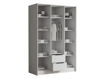 Varros Garderob med Spegel 150x216 cm - Brun - Förvaring - Sko- & klädförvaring - Garderober & garderobssystem