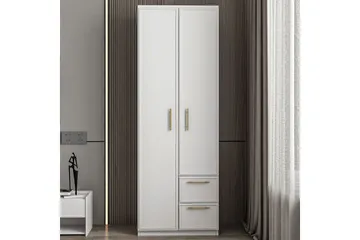 Vespera Garderob 60x171,8 cm - Vit - Förvaring - Sko- & klädförvaring - Garderober & garderobssystem