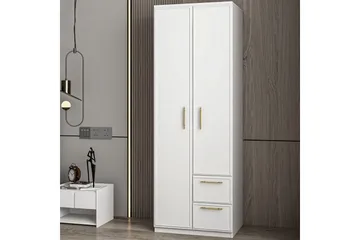 Vespera Garderob 60x171,8 cm - Vit - Förvaring - Sko- & klädförvaring - Garderober & garderobssystem