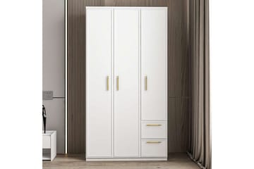 Vespera Garderob 90x171,8 cm - Vit - Förvaring - Sko- & klädförvaring - Garderober & garderobssystem