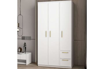 Vespera Garderob 90x171,8 cm - Vit - Förvaring - Sko- & klädförvaring - Garderober & garderobssystem