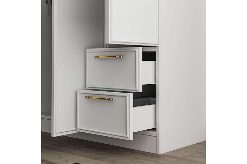 Vespera Garderob 90x171,8 cm - Vit - Förvaring - Sko- & klädförvaring - Garderober & garderobssystem