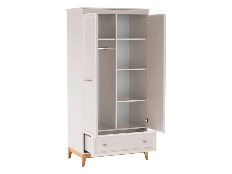 Zeylor Garderob 193 cm - Förvaring - Sko- & klädförvaring - Garderober & garderobssystem