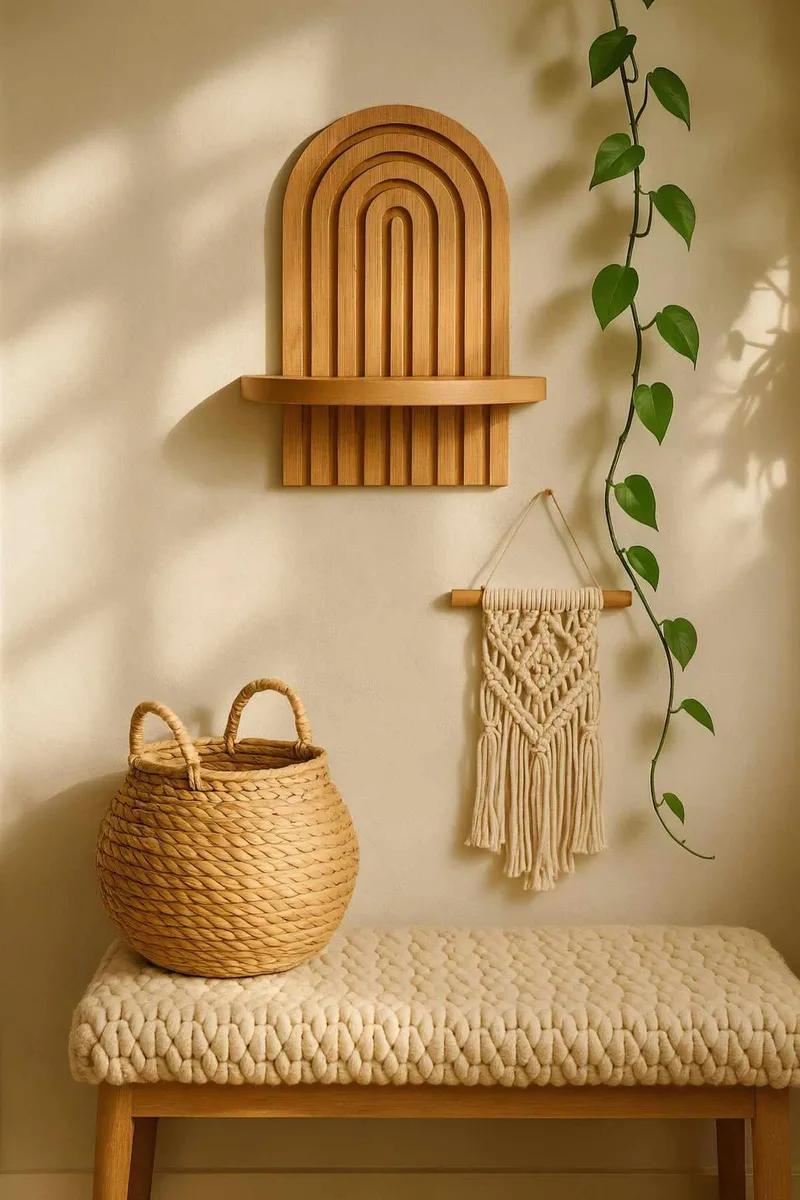 Baynor Vägghylla 20x35 cm - Ek Brun - Förvaring - Köksförvaring - Kökshylla