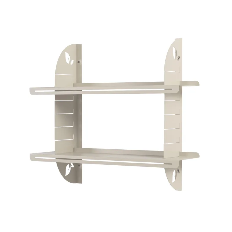 Clavor Vägghylla 70 cm, Mjuk Beige