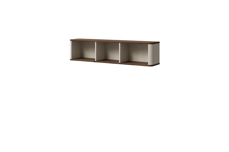 Cucina Vägghylla 130x25 cm - Beige/Brun - Förvaring - Köksförvaring - Kökshylla