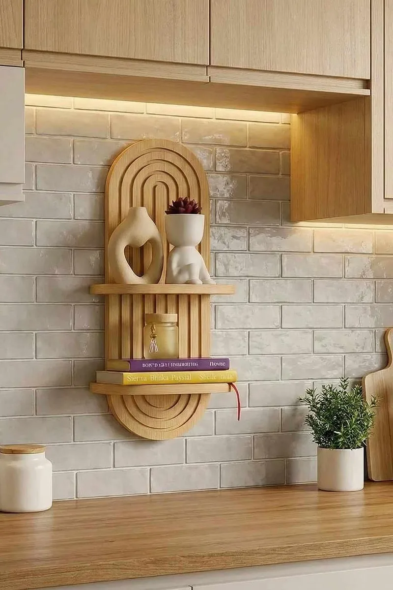 Drelor Vägghylla 20x70 cm - Ek - Förvaring - Köksförvaring - Kökshylla