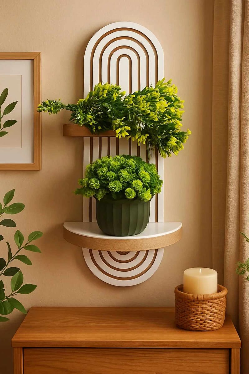 Drelor Vägghylla 20x70 cm - Vit - Förvaring - Köksförvaring - Kökshylla