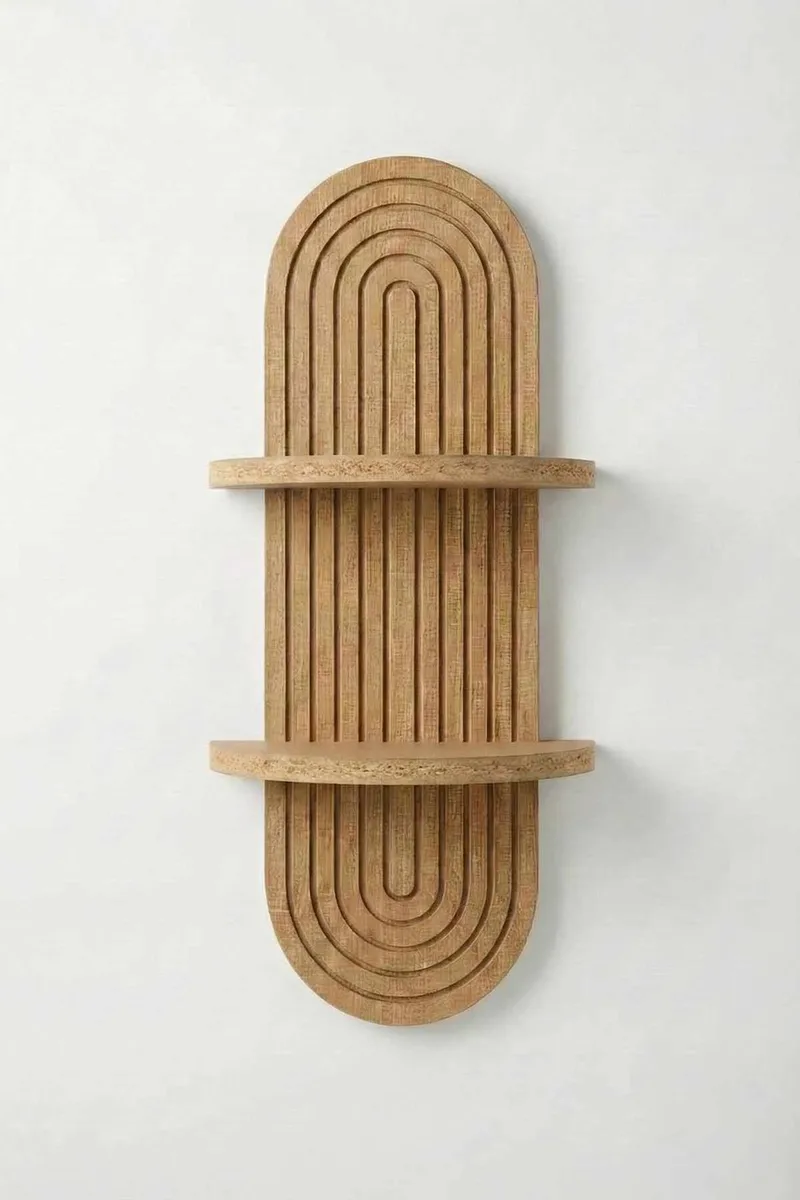 Drelor Vägghylla 20x70 cm, Wenge