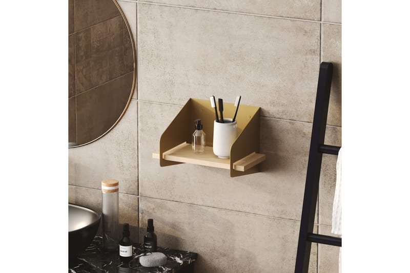 Faeryn Vägghylla 30 cm - Guld - Förvaring - Köksförvaring - Kökshylla