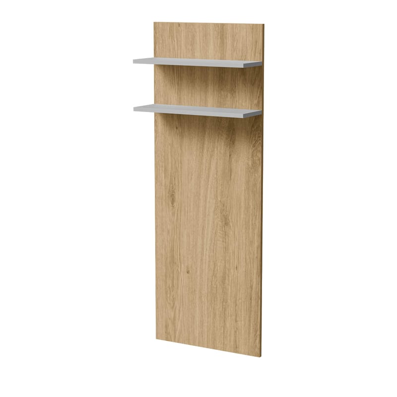 Fiorea Vägghylla 52x138 cm, Brun och grå