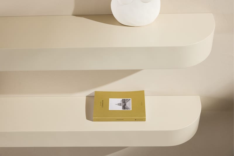 Glow Vägghylla 135 cm - Beige - Förvaring - Köksförvaring - Kökshylla