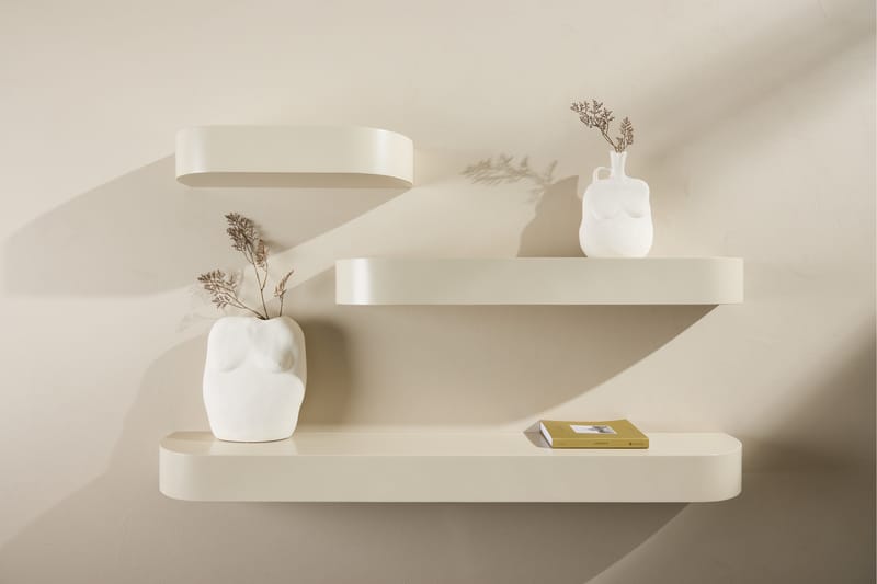 Glow Vägghylla 135 cm - Beige - Förvaring - Köksförvaring - Kökshylla