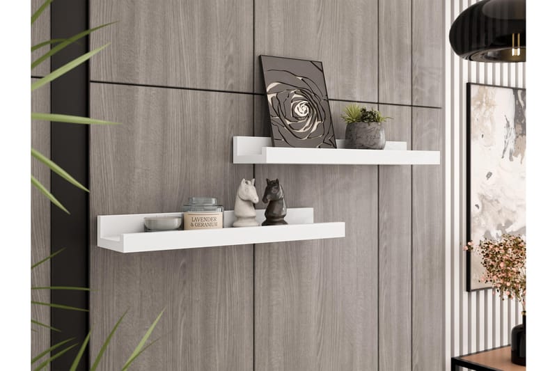 Harijan Vägghylla 45 cm - Vit - Förvaring - Köksförvaring - Kökshylla
