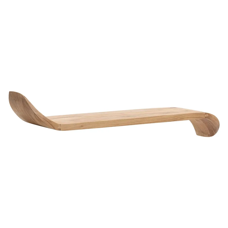 Helano Vägghylla 100 cm, varm honungsbrun