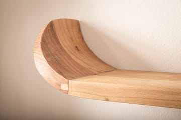Helano Vägghylla 100 cm - varm honungsbrun - Förvaring - Köksförvaring - Kökshylla