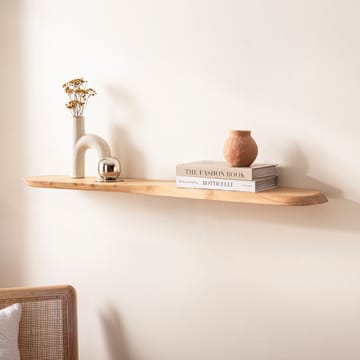 Helela Vägghylla 120 cm Asymmetrisk - varm honungsbrun - Förvaring - Köksförvaring - Kökshylla