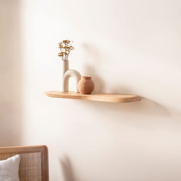 Helela Vägghylla 60 cm Asymmetrisk - varm honungsbrun - Förvaring - Köksförvaring - Kökshylla