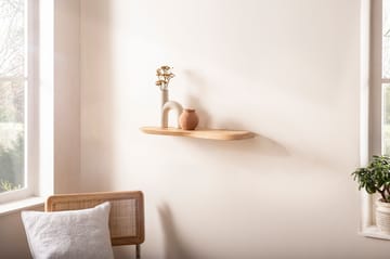 Helela Vägghylla 60 cm Asymmetrisk - varm honungsbrun - Förvaring - Köksförvaring - Kökshylla