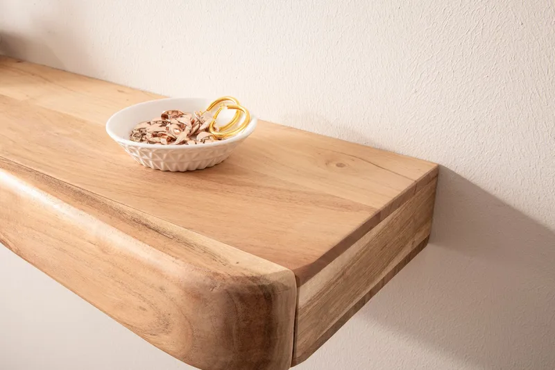 Helira Vägghylla 60 cm - varm honungsbrun - Förvaring - Köksförvaring - Kökshylla