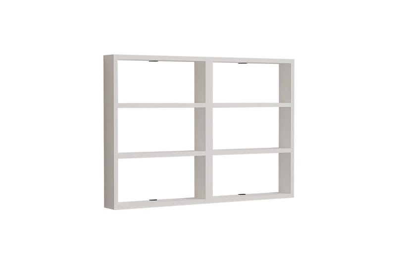 Hexaia Vägghylla 84,6 cm - Vit - Förvaring - Köksförvaring - Kökshylla