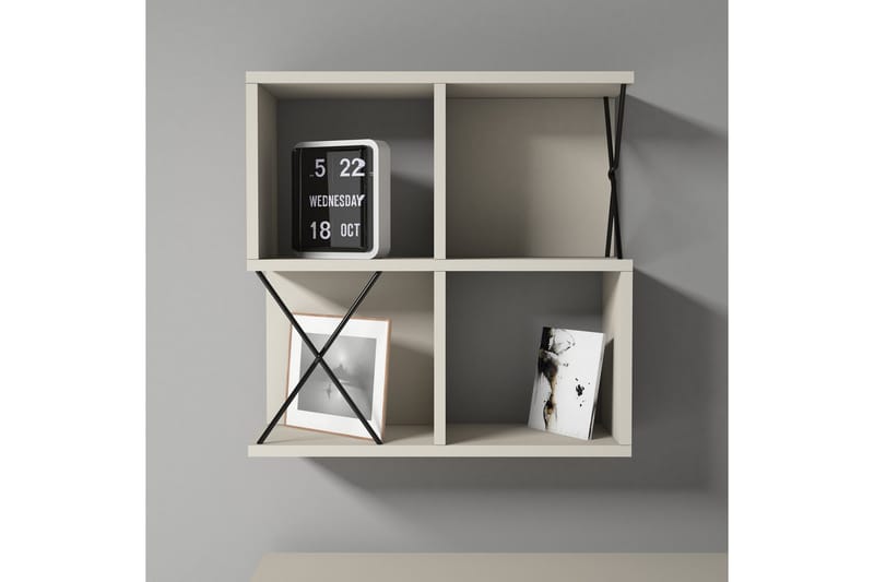 Hovdane Vägghylla 60 cm - Brun/Svart - Förvaring - Köksförvaring - Kökshylla
