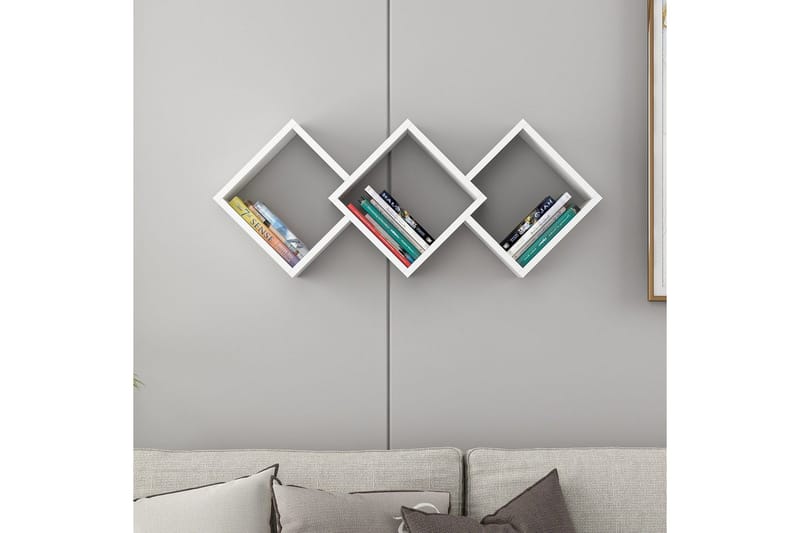 Hyllor Galaktika Hylla 102x20 cm Vit - Förvaring - Köksförvaring - Kökshylla