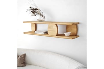 Hyllor Homitis Vägghylla Cascais Ek Medium Colored Wood - Förvaring - Köksförvaring - Kökshylla