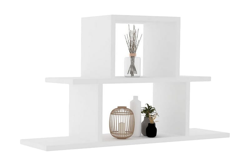 AGATEA Vägghylla 80x44,6 cm Vit - Förvaring - Köksförvaring - Kökshylla