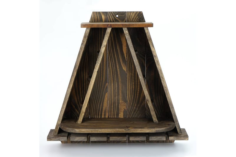 AGONSILLO Kryddhylla 57x18 cm Natur - Förvaring - Köksförvaring - Kökshylla