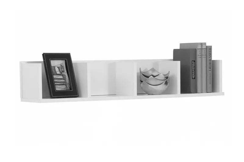Alerossi Vägghylla 92 cm, Vit