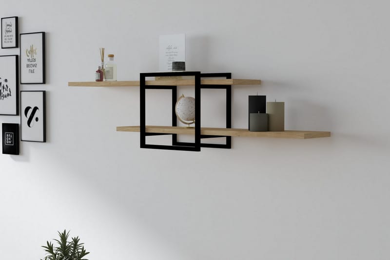 Andifli Vägghylla 120x30 cm - Blå - Förvaring - Köksförvaring - Kökshylla