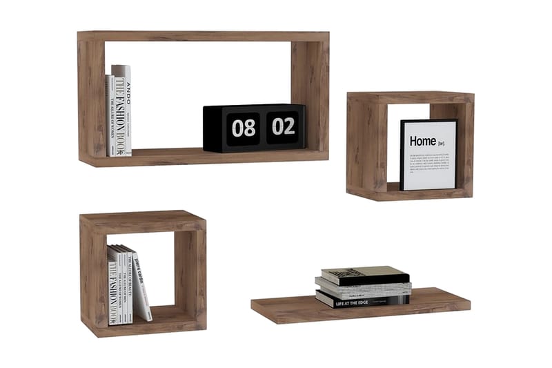 Andifli Vägghylla 40x44 cm - Grön - Förvaring - Köksförvaring - Kökshylla