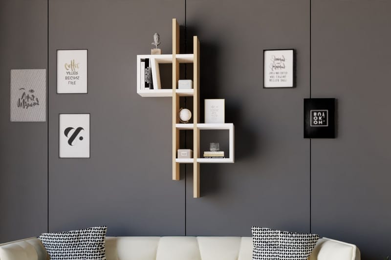 Andifli Vägghylla 53,8x108 cm - Blå - Förvaring - Köksförvaring - Kökshylla