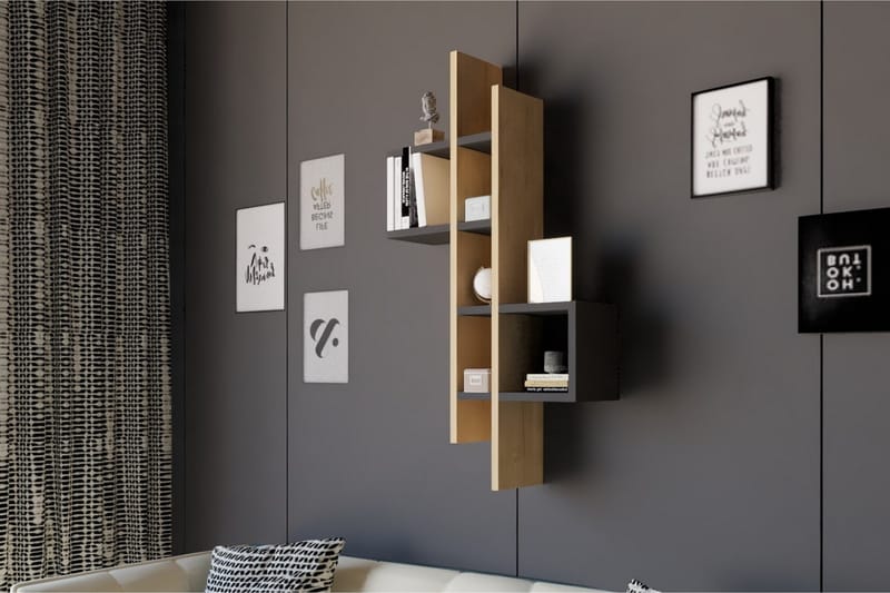 Andifli Vägghylla 53,8x108 cm - Blå - Förvaring - Köksförvaring - Kökshylla