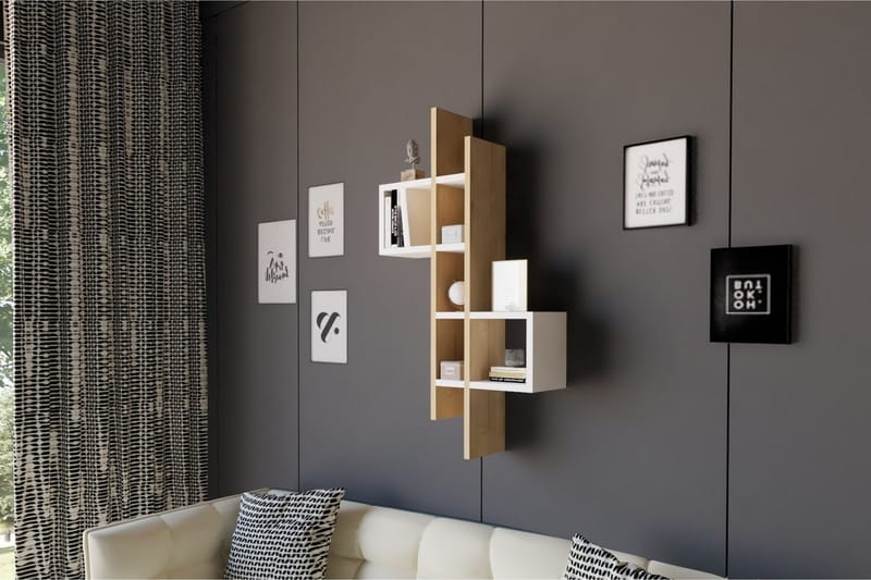 Andifli Vägghylla 53,8x108 cm - Blå - Förvaring - Köksförvaring - Kökshylla