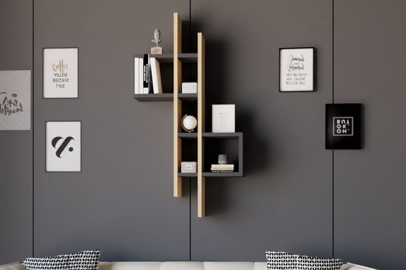 Andifli Vägghylla 53,8x108 cm - Blå - Förvaring - Köksförvaring - Kökshylla