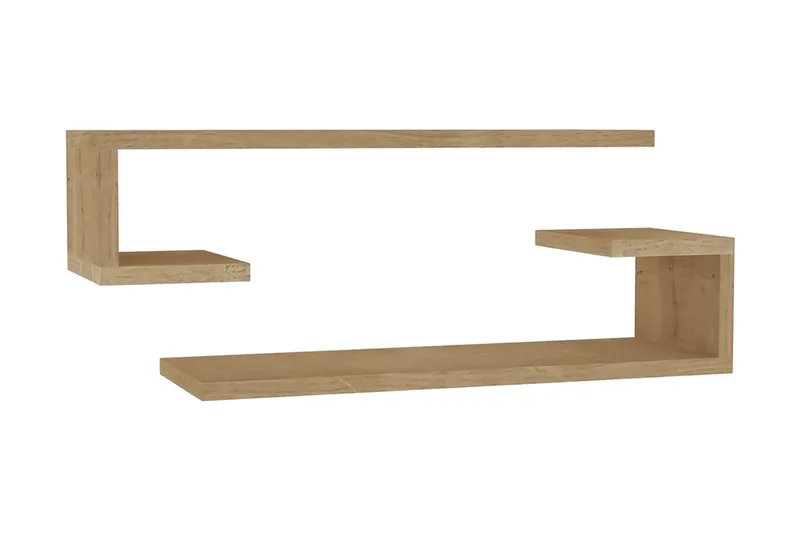 Andifli Vägghylla 60x15 cm, Grön