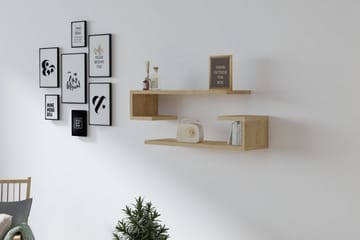 Andifli Vägghylla 60x15 cm - Grön - Förvaring - Köksförvaring - Kökshylla