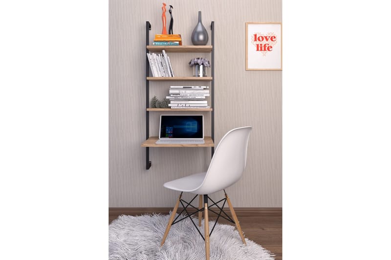 Andifli Väghylla 49x120 cm, Brun