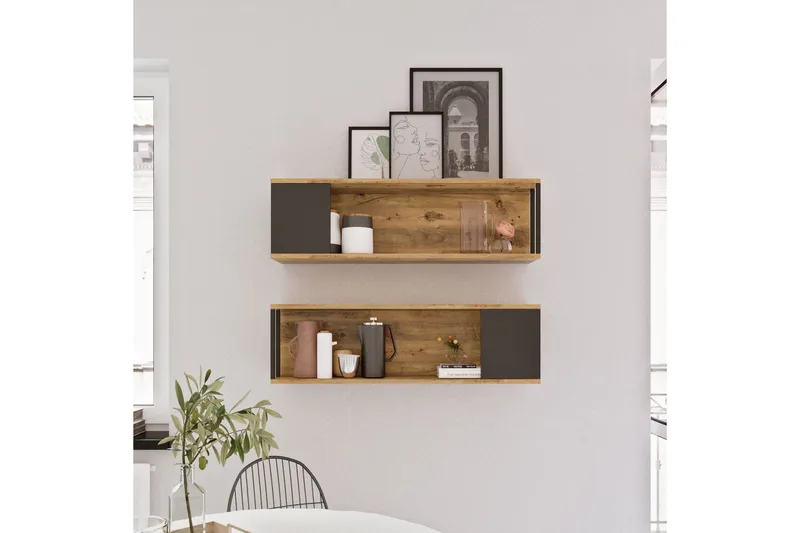 Aobrey Vägghylla 22x100 cm - Natur - Förvaring - Köksförvaring - Kökshylla