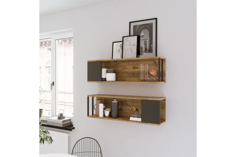 Aobrey Vägghylla 22x100 cm - Natur - Förvaring - Köksförvaring - Kökshylla