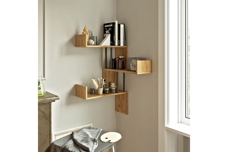 Aobrey Vägghylla 60x60 cm - Natur - Förvaring - Köksförvaring - Kökshylla